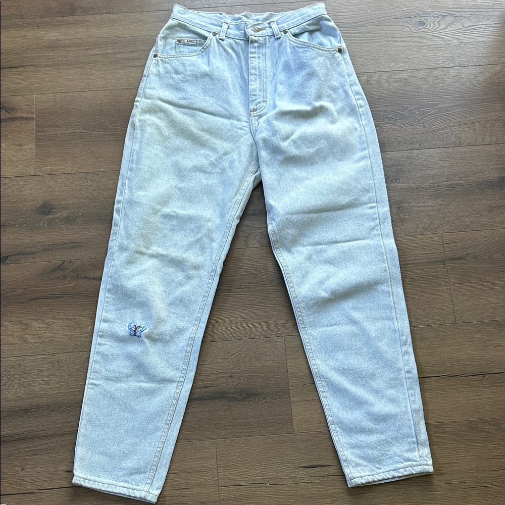 Riders by Lee Vintage High-Rise Jeans with Small Embroidery !! Size 10